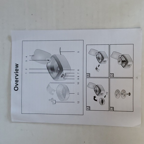 Famili Ultrasonic Cleaner RINGS Jewelry Brushes Dentures Glasses Watches CDs DVD - Picture 12 of 14